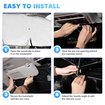 Windshield Sun Shade Umbrella for 【2017