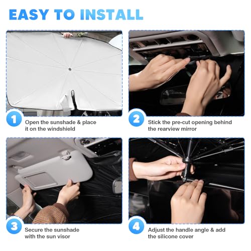 Windshield Sun Shade Umbrella for 【2016