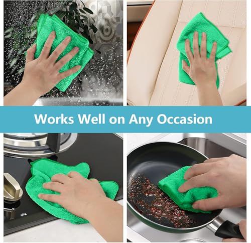 8PK Microfiber Cleaning Cloth (8 Count)
