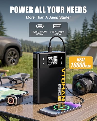 X1 Jump Starter with Air Compressor for Up to 8.5L Gas
