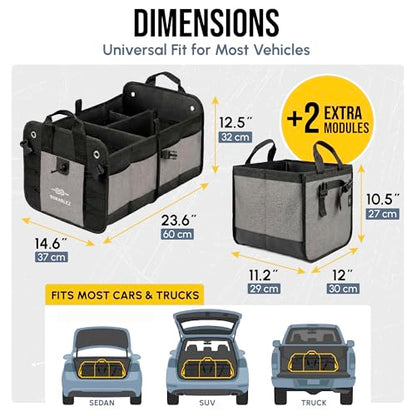 Extra Large Car Trunk Organizer