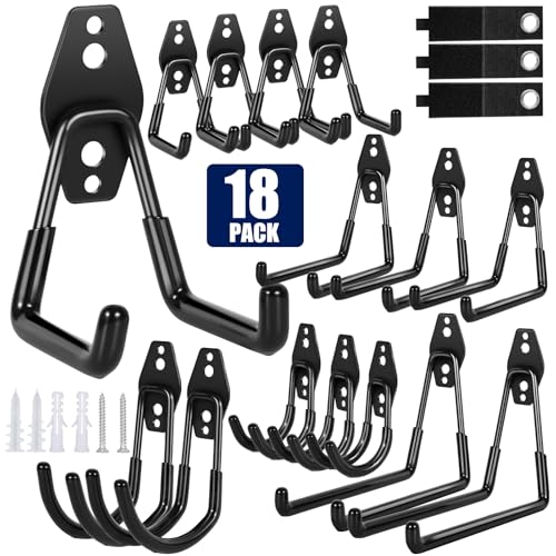 18 Pack Garage Hooks (18 Count)