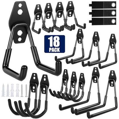 18 Pack Garage Hooks (18 Count)