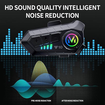 Motorcycle Helmet Bluetooth Headset Speakers with HiFi Sound