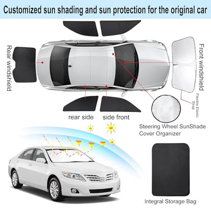 Window Shades for Toyota Camry 2007 (6 Count)