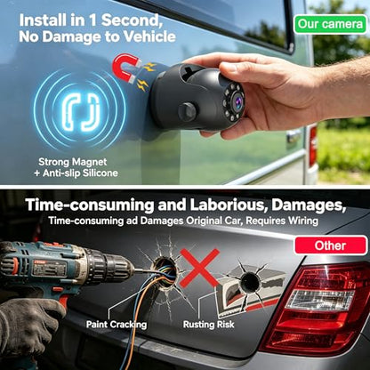 Strong Magnetic Wireless Backup Camera