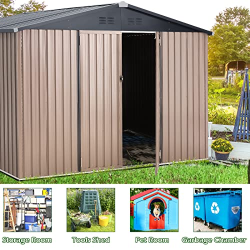 8' x 10' Shed Outdoor Storage Shed Clearance