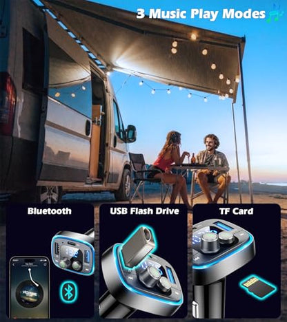 Bluetooth Car Adapter 5.4