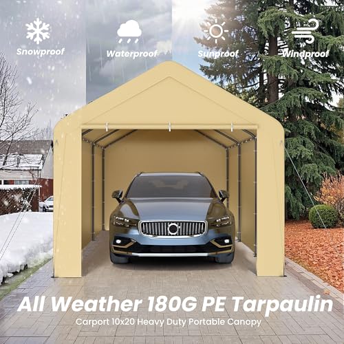 Carport 10x20 Heavy Duty Portable Garage w