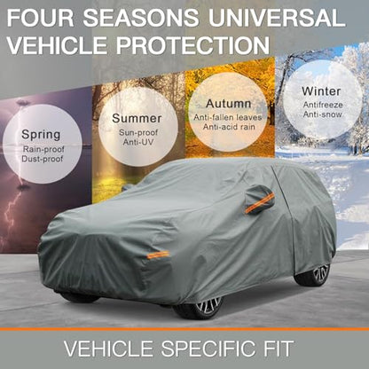 Waterproof Heavy Duty Car Cover Custom Fit Jeep Commander 2006