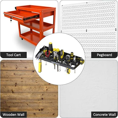 Wall Mount Tool Storage Rack