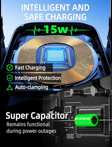 Wireless Car Charger Phone Mount Holder for Truck