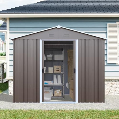4x8 FT Outdoor Storage Shed