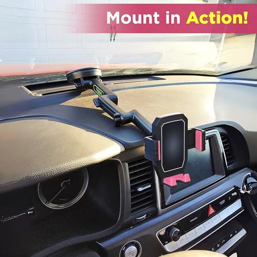 Cell Phone Mount for Truck Phone Holder for Truck Drivers