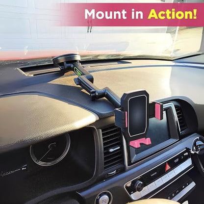 Cell Phone Mount for Truck Phone Holder for Truck Drivers