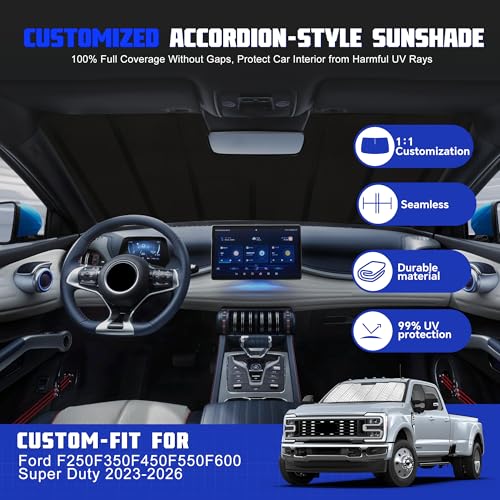 Windshield Sun Shade for Ford F250