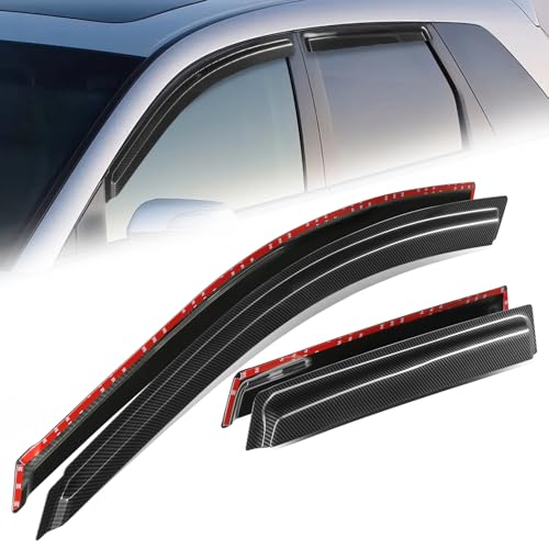 4PCS Tape On Window Visors for 2007 (4 Count)
