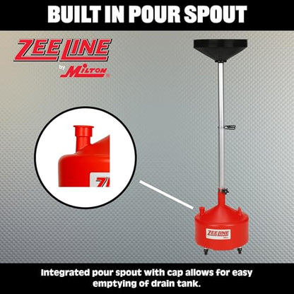 ZE8DC 8 Gallon Poly Oil Drain