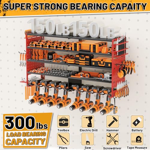 Power Tool Organizer Wall Mount