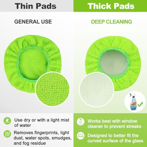 XINDELL 5 Pack Microfiber Pads (5 Count)
