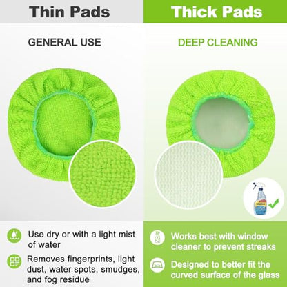 XINDELL 5 Pack Microfiber Pads (5 Count)