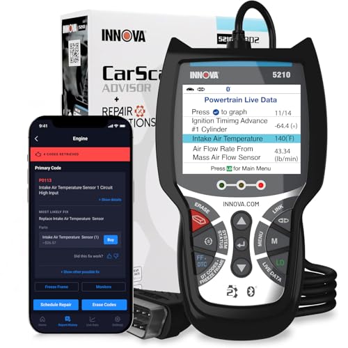 5210 OBD2 Scanner & Engine Code Reader