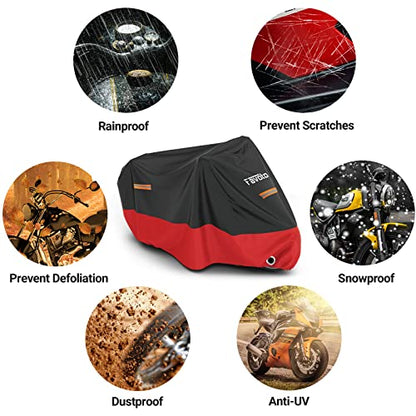 Motorcycle Cover Waterproof Outdoor Motorcycle Cover Heavy Duty