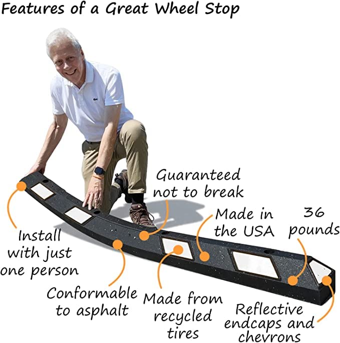 Rubber Parking Curb