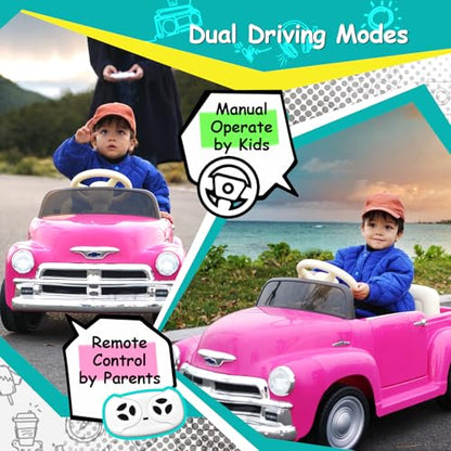 12V Kids Ride on Car Licensed Chevrolet 3100