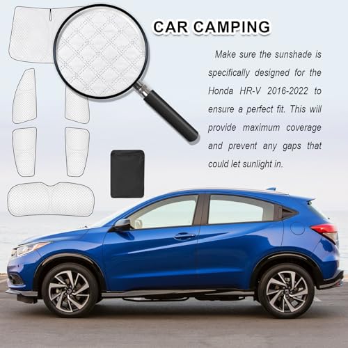 6pcs Thicken Sun Shades for Honda HR (6 Count)