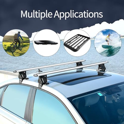 Universal 55" Roof Rack Cross Bars