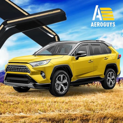 Extra Durable Window Deflectors in (4 Count)