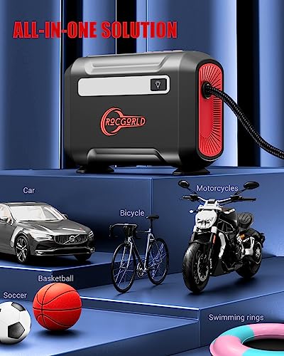 R8 Tire Inflator Portable Air Compressor