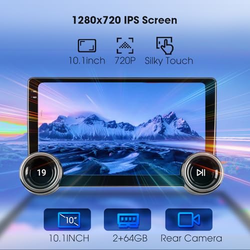10.1" Wireless CarPlay & Android Auto Car Stereo