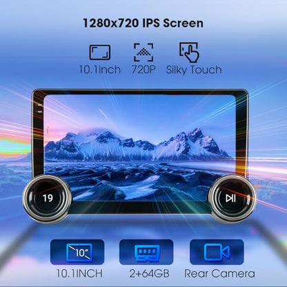 10.1" Wireless CarPlay & Android Auto Car Stereo