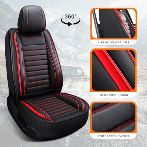 Leather Car Seat Covers Full Set