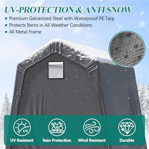6' x 7' Outdoor Storage Shelter Shed