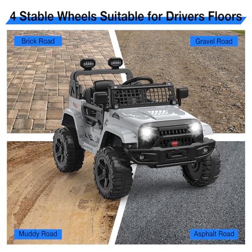 12V Kids Electric Ride On Truck Car w