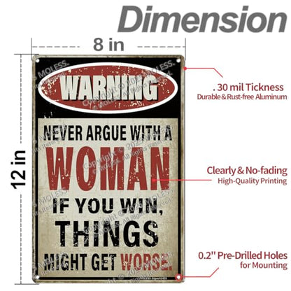 8x12″ Metal Sign
