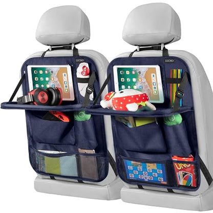 Car Backseat Organizer with Foldable Tablet Holder (42.3288 Ounce)