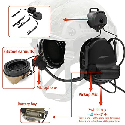 Tactical Headset with U94 PTT 2