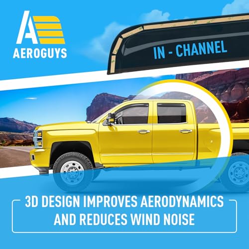 Extra Durable Window Deflectors In (4 Count)
