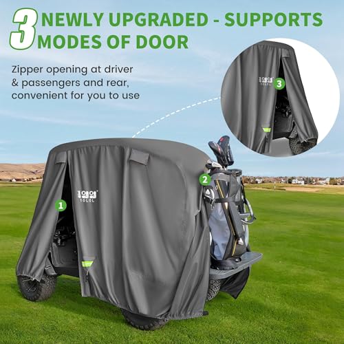 Heavy Duty Golf Cart Cover for 6 Passengers EZGO