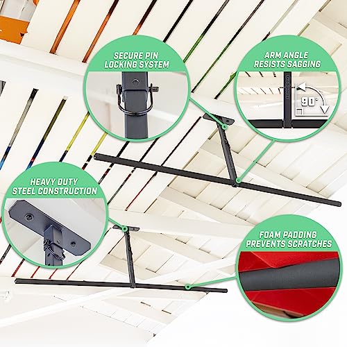 Kayak Rack for Garage Ceiling Mount