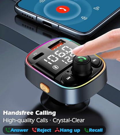 Bluetooth 5.4 Bluetooth Car Adapter