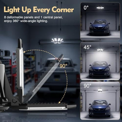 2 Pack Plug in Garage Lights (2 Count)