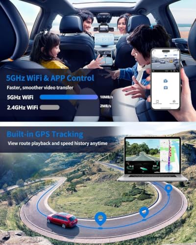 360° View Dash Cam Front and Rear