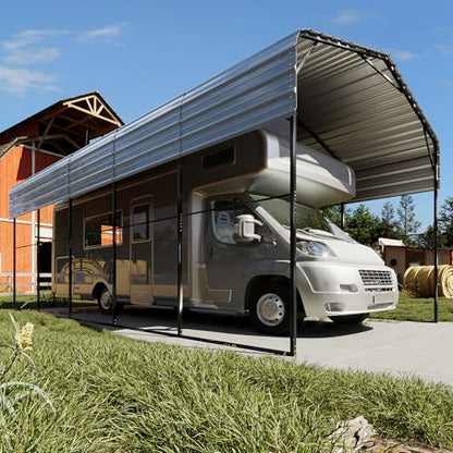 14x25x13 FT RV Metal Carport