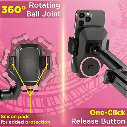 Cell Phone Mount for Truck Phone Holder for Truck Drivers
