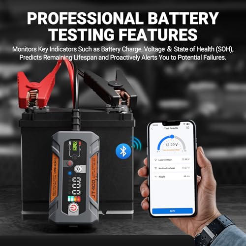 JT400 2500A Portable Jump Starter with 100